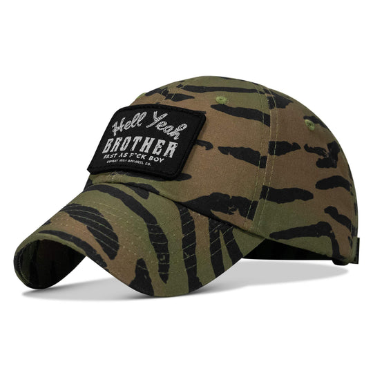 One Revolver Surfboards - Hell Yeah Brother Patch Tactical Ripstop Mesh Snapback Hat HEADWEAR