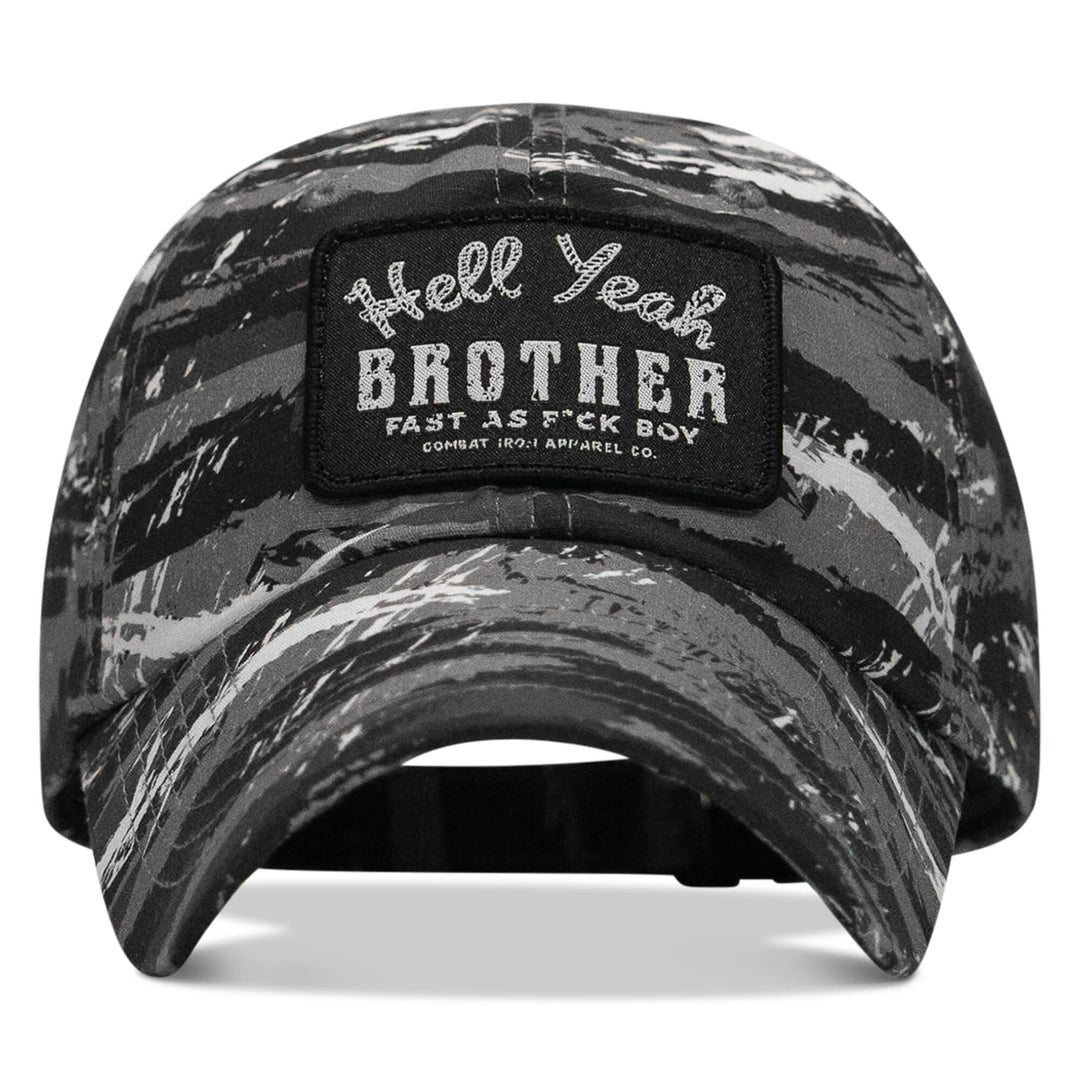 One Revolver Surfboards - Hell Yeah Brother Patch Tactical Ripstop Mesh Snapback Hat HEADWEAR