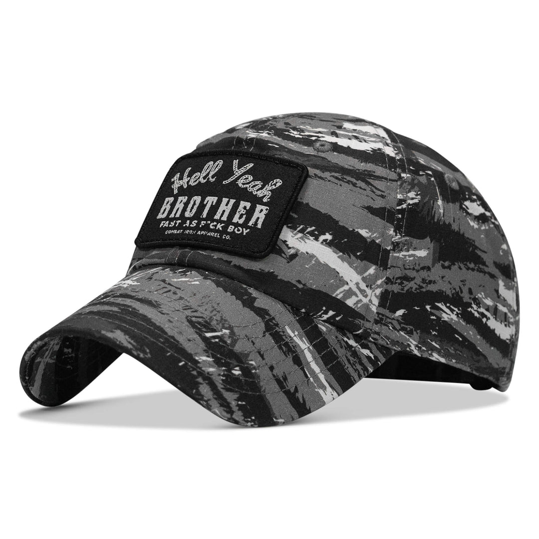 One Revolver Surfboards - Hell Yeah Brother Patch Tactical Ripstop Mesh Snapback Hat HEADWEAR
