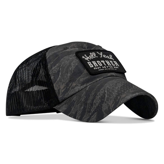 One Revolver Surfboards - Hell Yeah Brother Patch Tactical Ripstop Mesh Snapback Hat HEADWEAR