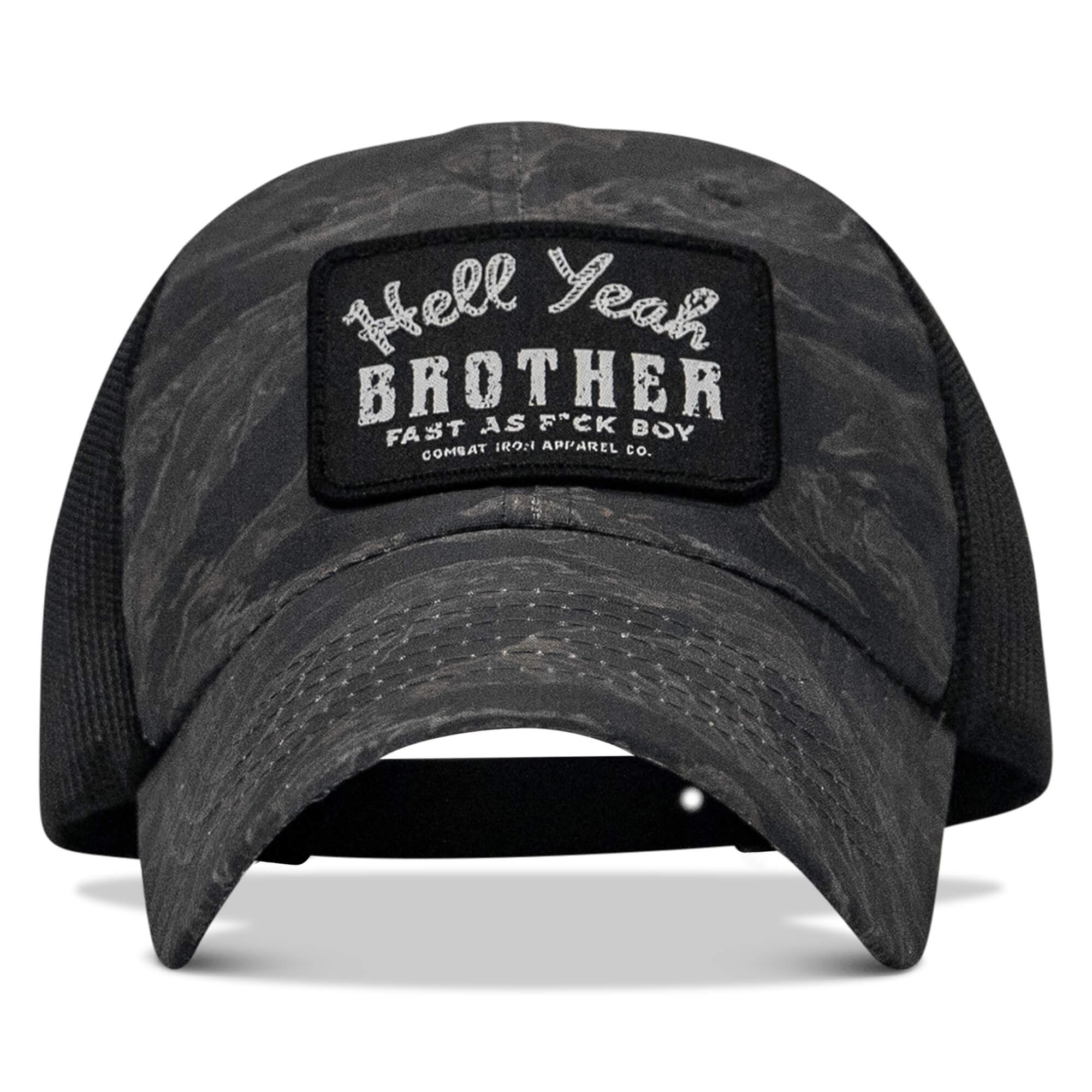 One Revolver Surfboards - Hell Yeah Brother Patch Tactical Ripstop Mesh Snapback Hat HEADWEAR