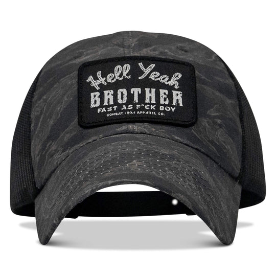 One Revolver Surfboards - Hell Yeah Brother Patch Tactical Ripstop Mesh Snapback Hat HEADWEAR