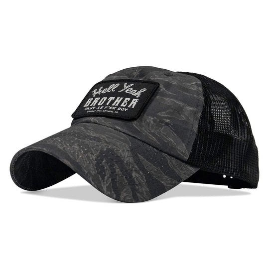 One Revolver Surfboards - Hell Yeah Brother Patch Tactical Ripstop Mesh Snapback Hat HEADWEAR
