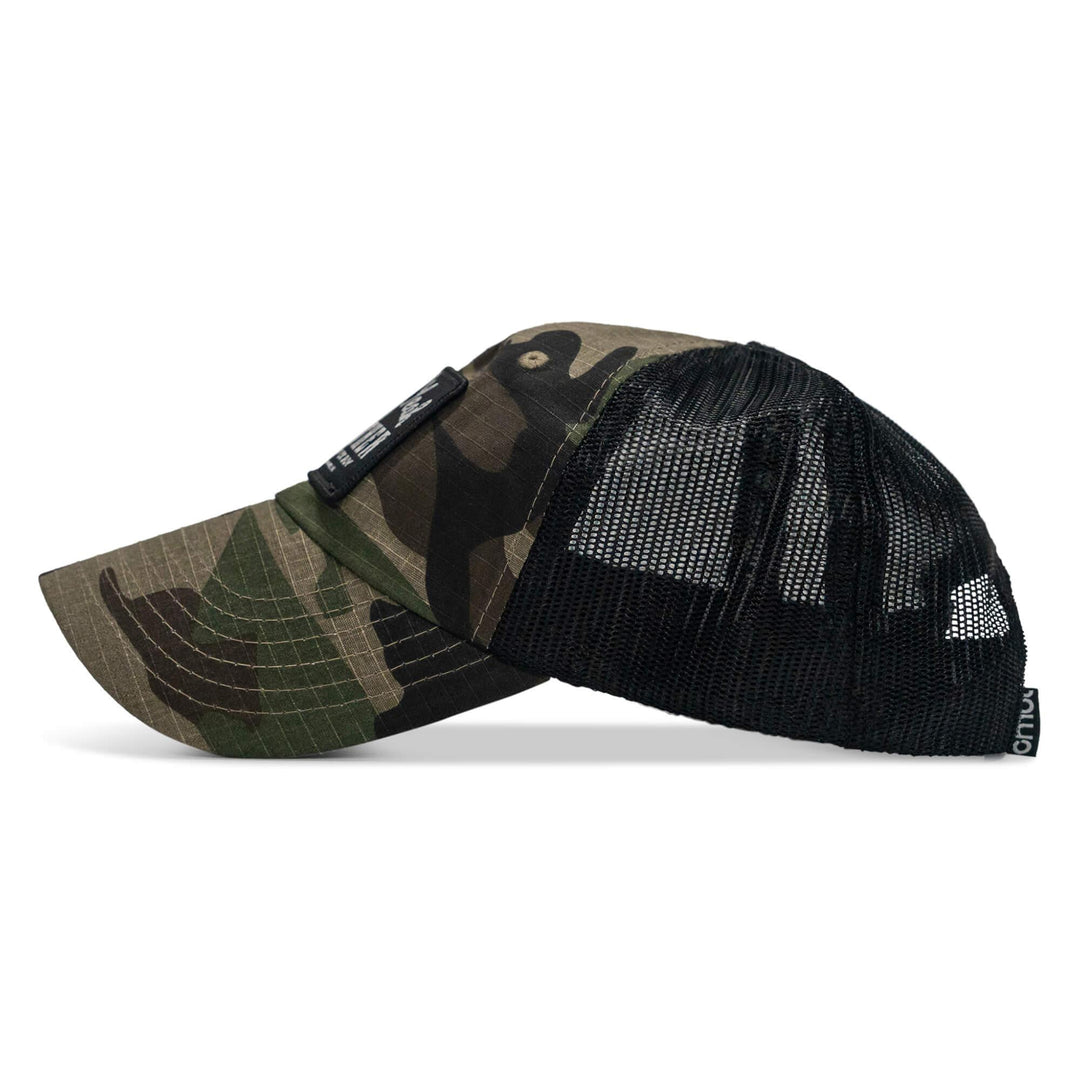One Revolver Surfboards - Hell Yeah Brother Patch Tactical Ripstop Mesh Snapback Hat HEADWEAR