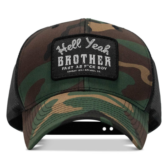 One Revolver Surfboards - Hell Yeah Brother Patch Snapback Hat HEADWEAR