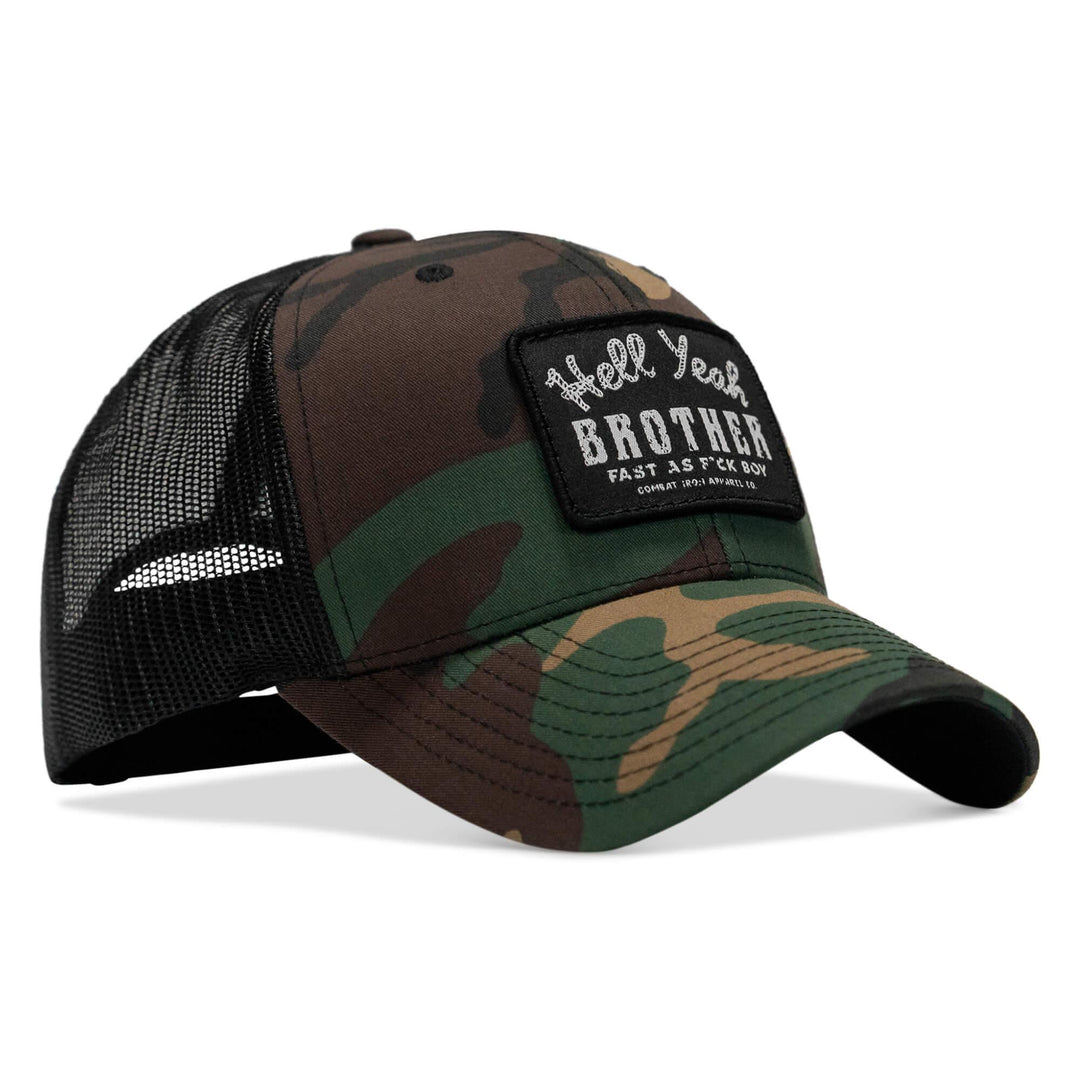 One Revolver Surfboards - Hell Yeah Brother Patch Snapback Hat HEADWEAR