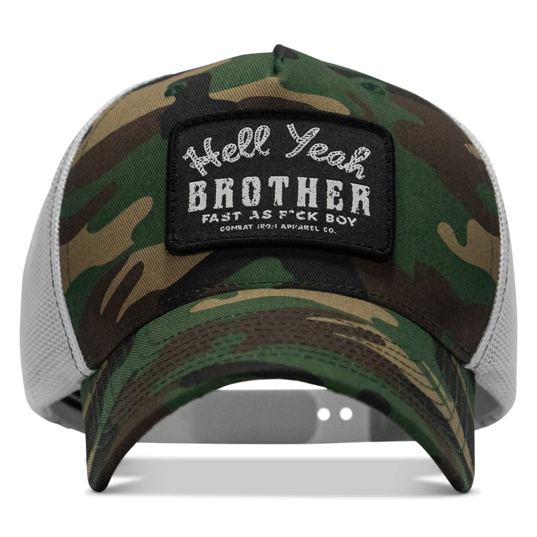 One Revolver Surfboards - Hell Yeah Brother Patch Snapback Hat HEADWEAR
