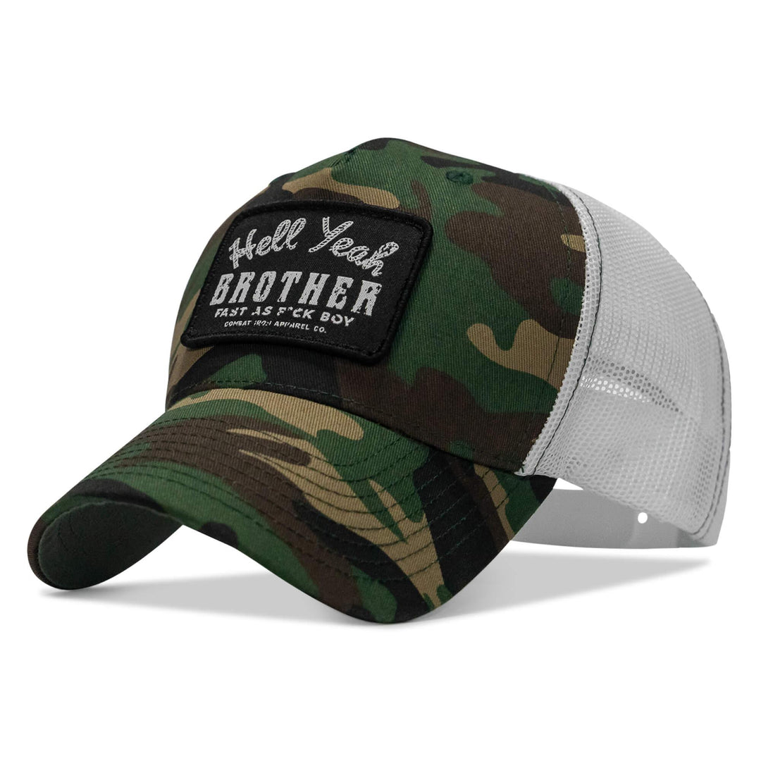 One Revolver Surfboards - Hell Yeah Brother Patch Snapback Hat HEADWEAR