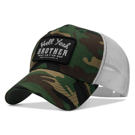 One Revolver Surfboards - Hell Yeah Brother Patch Snapback Hat HEADWEAR