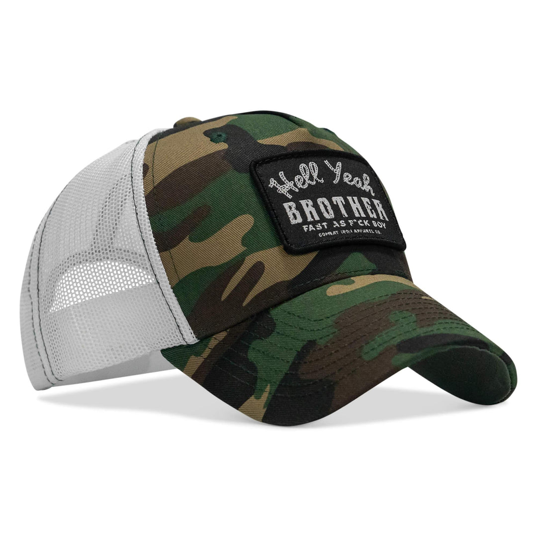 One Revolver Surfboards - Hell Yeah Brother Patch Snapback Hat HEADWEAR