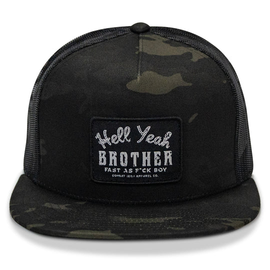 One Revolver Surfboards - Hell Yeah Brother Flatbill SnapBack Hat HEADWEAR