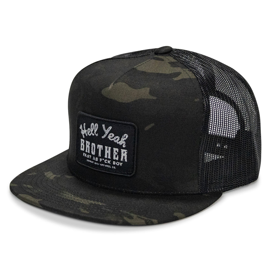 One Revolver Surfboards - Hell Yeah Brother Flatbill SnapBack Hat HEADWEAR