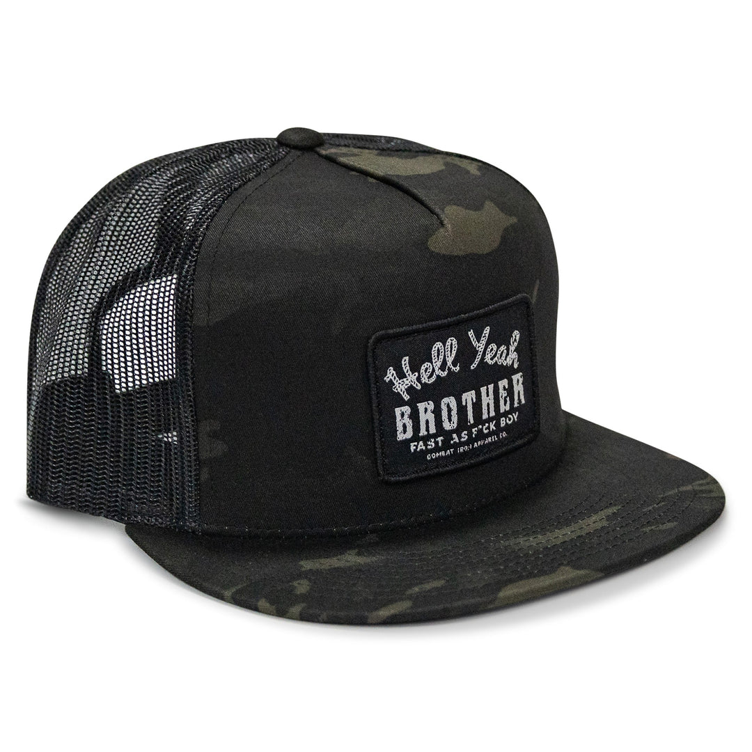 One Revolver Surfboards - Hell Yeah Brother Flatbill SnapBack Hat HEADWEAR