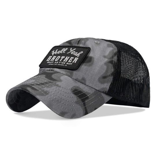 One Revolver Surfboards - Hell Yeah Brother Patch Tactical Ripstop Mesh Snapback Hat HEADWEAR