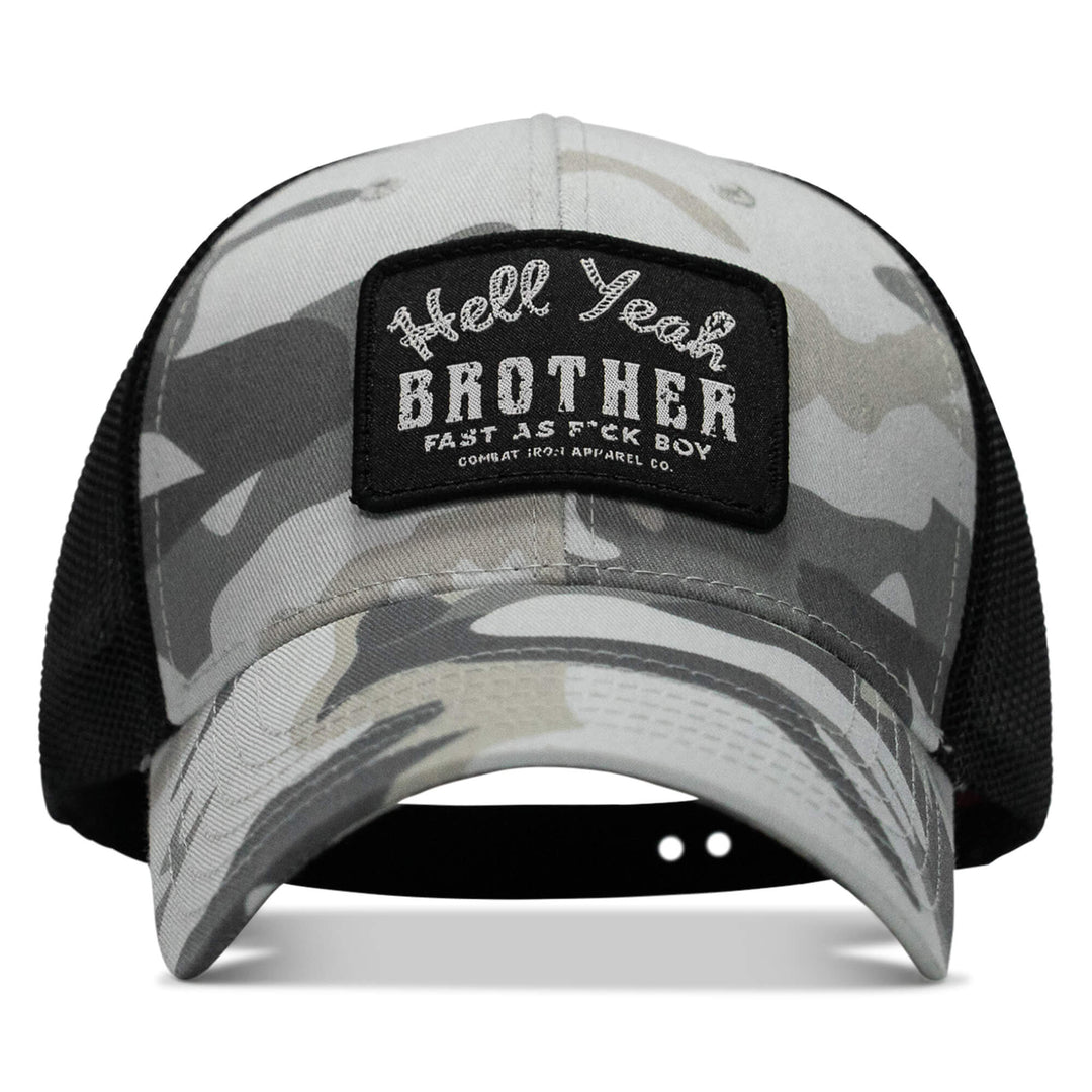 One Revolver Surfboards - Hell Yeah Brother Patch Snapback Hat HEADWEAR