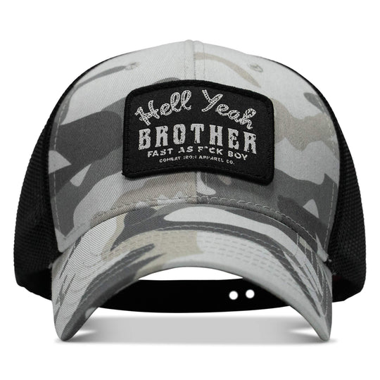 One Revolver Surfboards - Hell Yeah Brother Patch Snapback Hat HEADWEAR
