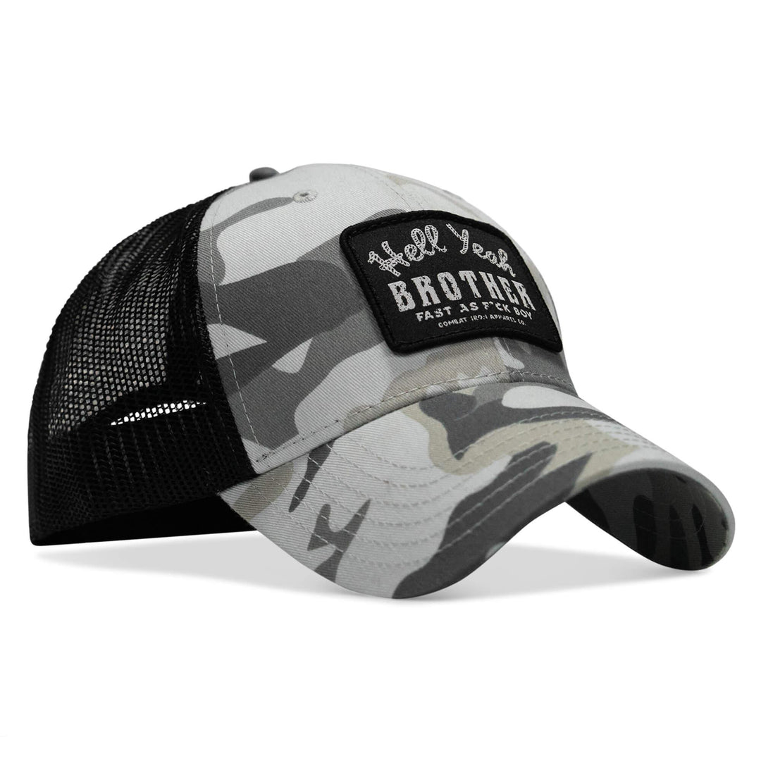 One Revolver Surfboards - Hell Yeah Brother Patch Snapback Hat HEADWEAR