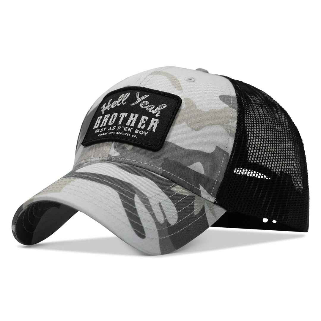 One Revolver Surfboards - Hell Yeah Brother Patch Snapback Hat HEADWEAR
