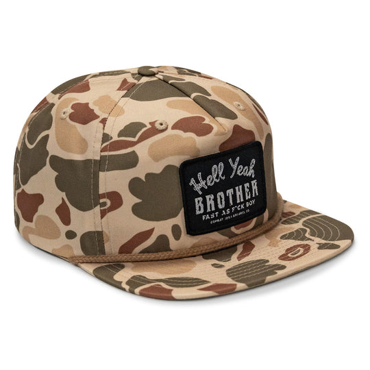 One Revolver Surfboards - Hell Yeah Brother Flatbill SnapBack Hat HEADWEAR