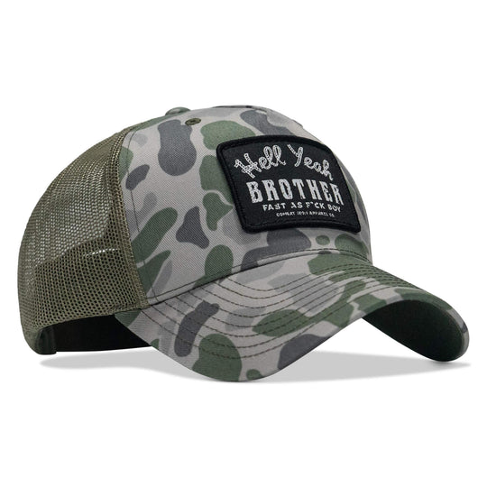 One Revolver Surfboards - Hell Yeah Brother Patch Snapback Hat HEADWEAR