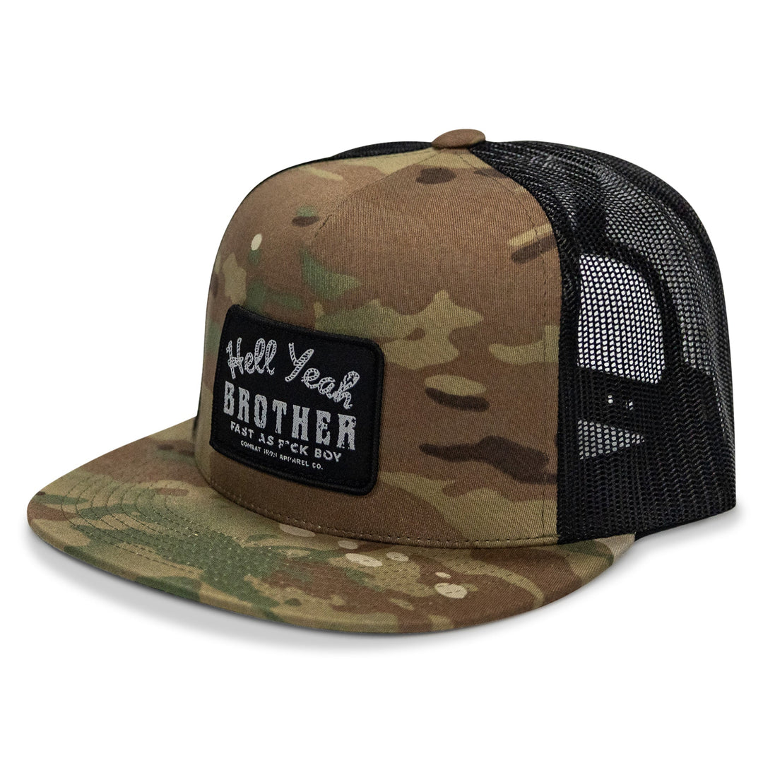 One Revolver Surfboards - Hell Yeah Brother Flatbill SnapBack Hat HEADWEAR