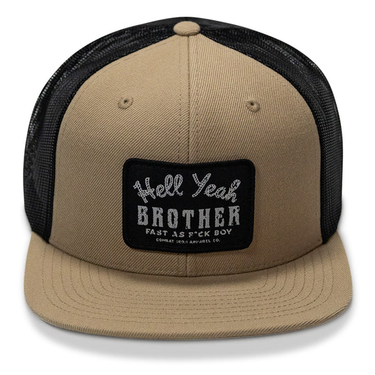 One Revolver Surfboards - Hell Yeah Brother Flatbill SnapBack Hat HEADWEAR