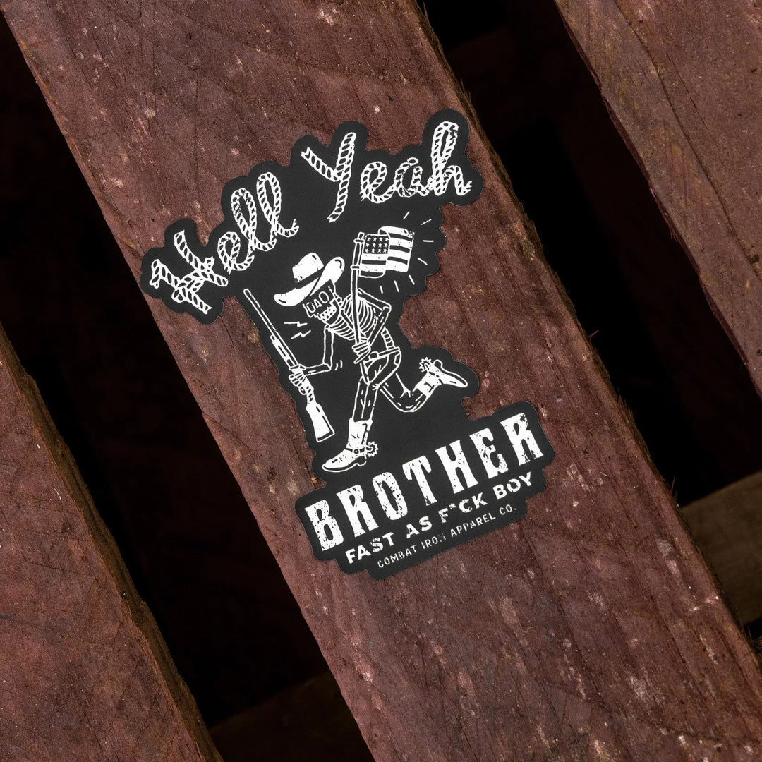 One Revolver Surfboards - Hell Yeah Brother Decal DECAL