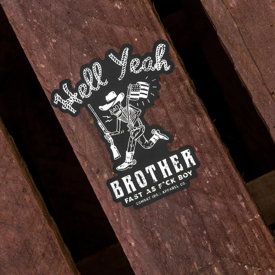 One Revolver Surfboards - Hell Yeah Brother Decal DECAL