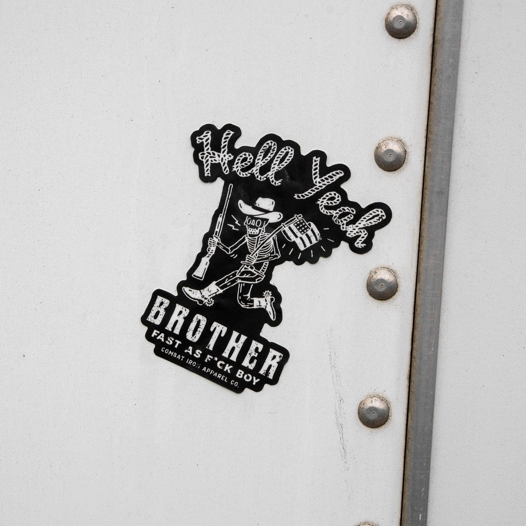 One Revolver Surfboards - Hell Yeah Brother Decal DECAL