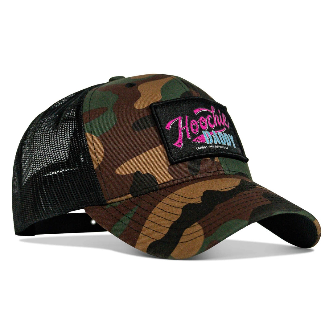 Hoochie Daddy Retro Script Patch Snapback Hat - One Revolver Surfboards