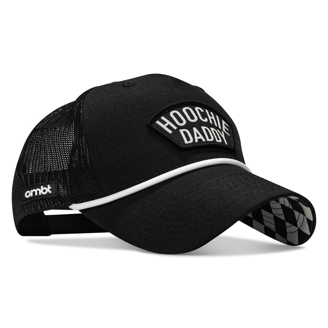 One Revolver Surfboards - Hoochie Daddy Arched Patch Rope Snapback Hat HEADWEAR