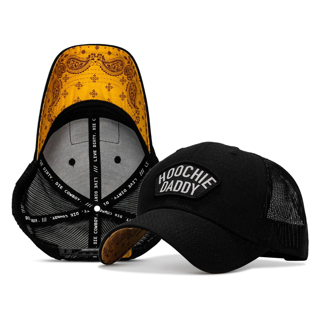 One Revolver Surfboards - Hoochie Daddy Arched Patch Original Ripstop Snapback Hat HEADWEAR