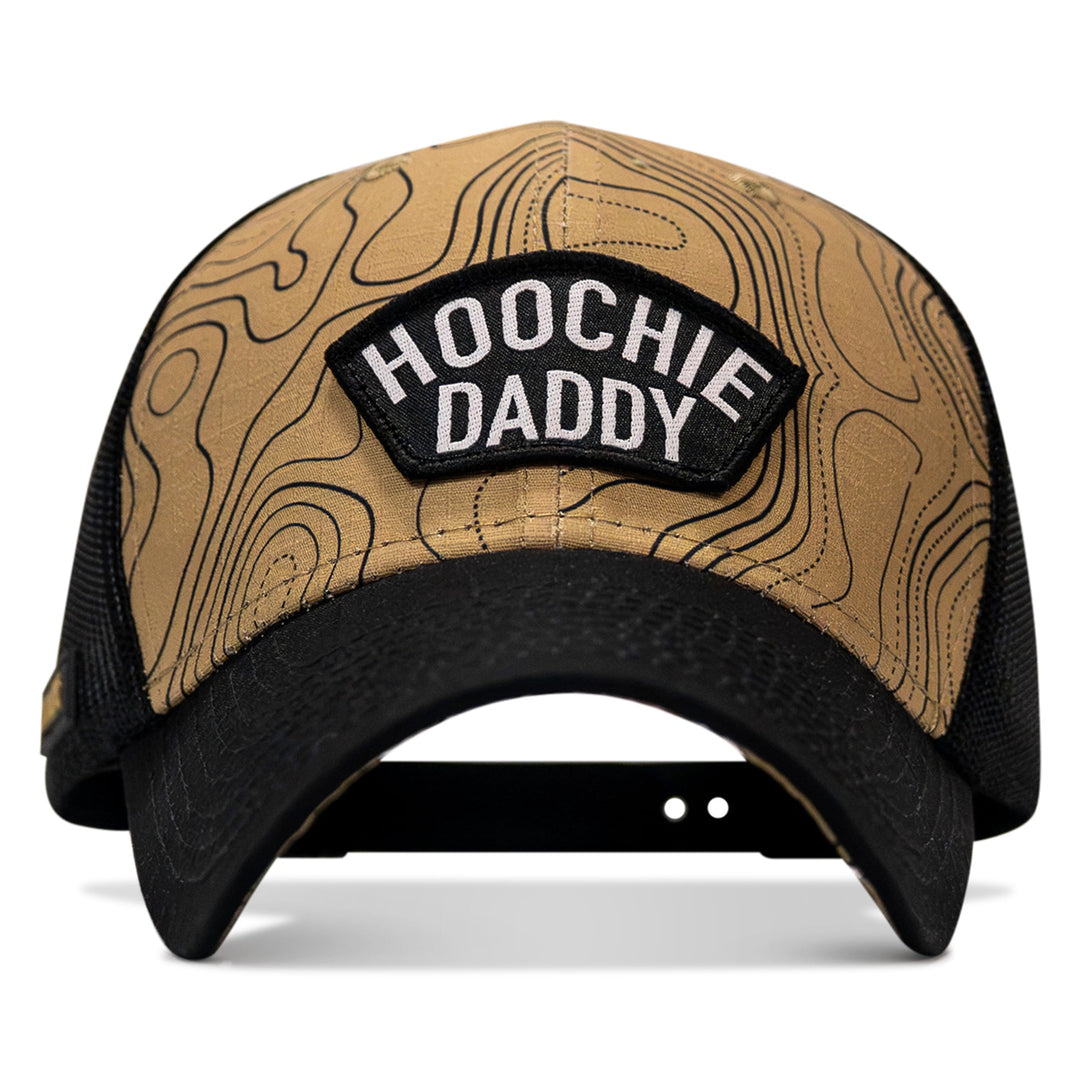Hoochie Daddy Arched Patch Original Ripstop Snapback Hat
