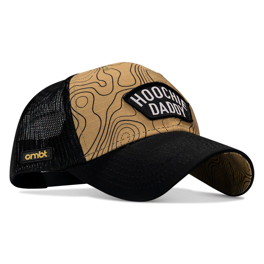 Hoochie Daddy Arched Patch Original Ripstop Snapback Hat