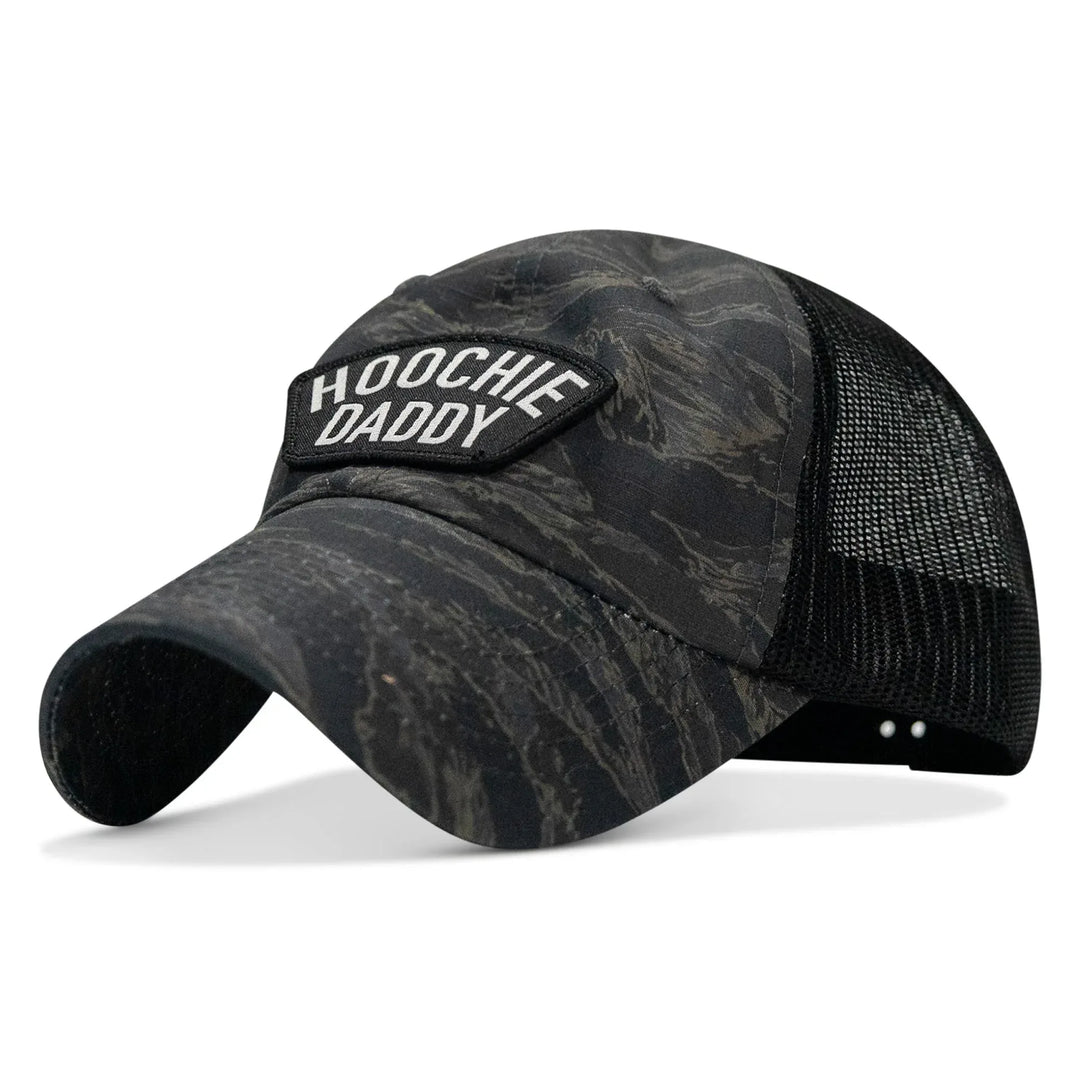 One Revolver Surfboards - Hoochie Daddy Arched Patch Tactical Ripstop Mesh Snapback Hat HEADWEAR