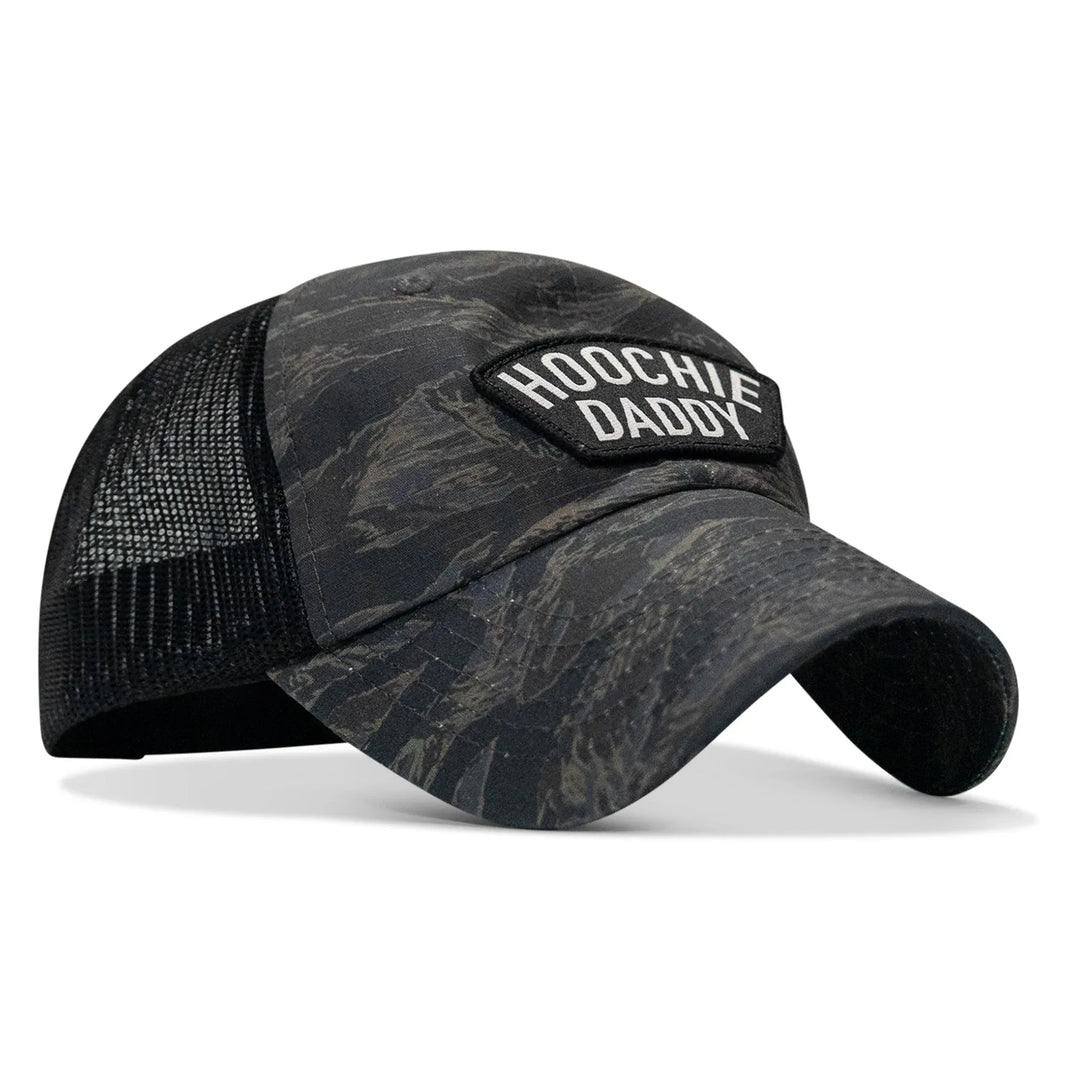 One Revolver Surfboards - Hoochie Daddy Arched Patch Tactical Ripstop Mesh Snapback Hat HEADWEAR