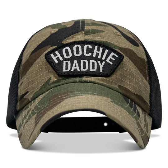 One Revolver Surfboards - Hoochie Daddy Arched Patch Tactical Ripstop Mesh Snapback Hat HEADWEAR