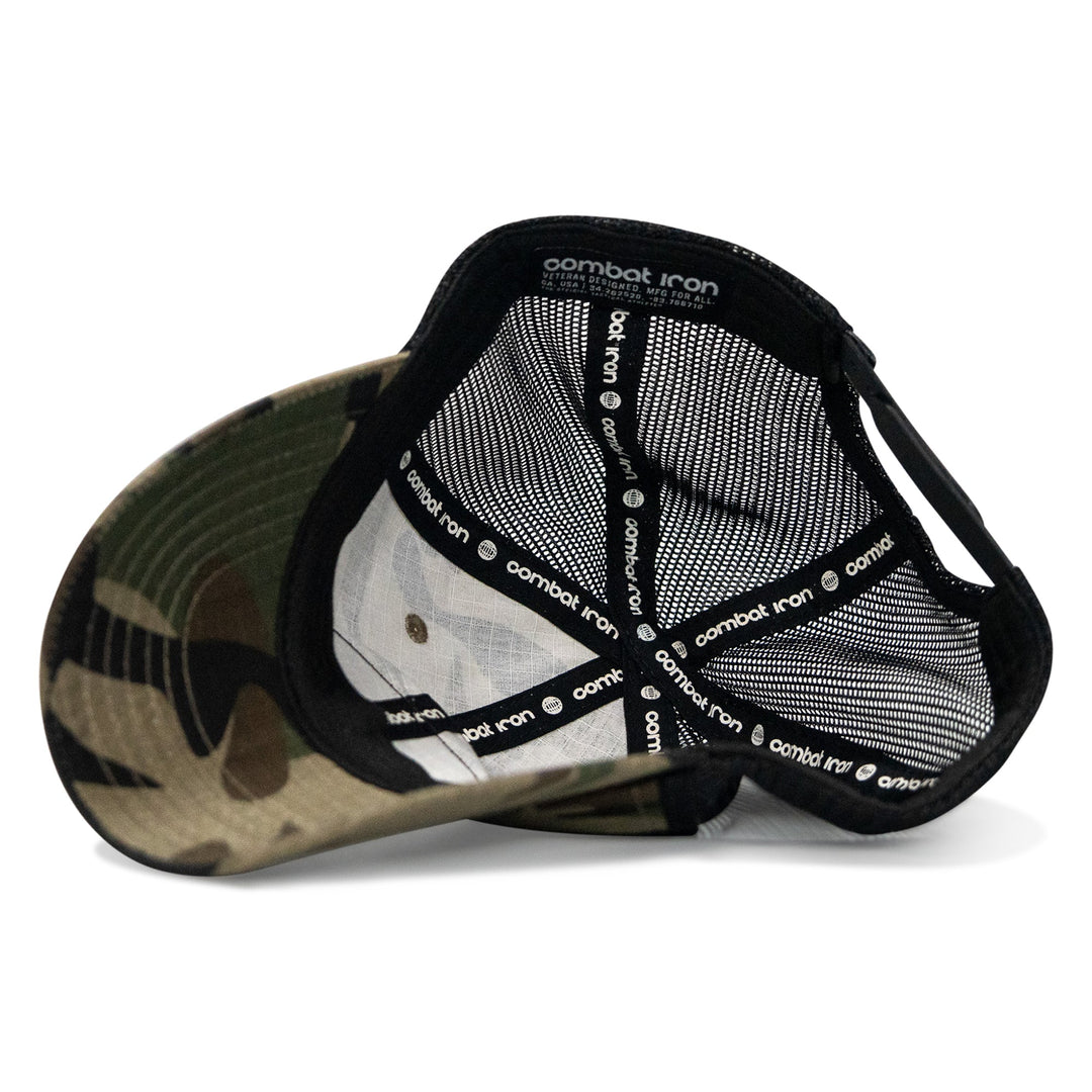 Hoochie Daddy Arched Patch Tactical Ripstop Mesh Snapback Hat