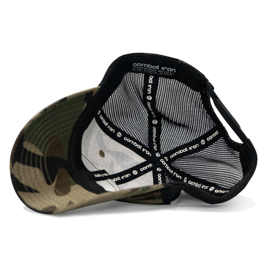 Hoochie Daddy Arched Patch Tactical Ripstop Mesh Snapback Hat