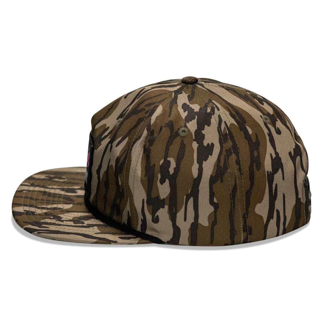 One Revolver Surfboards - Retro Hoochie Daddy Script Patch Flatbill Snapback Hat HEADWEAR