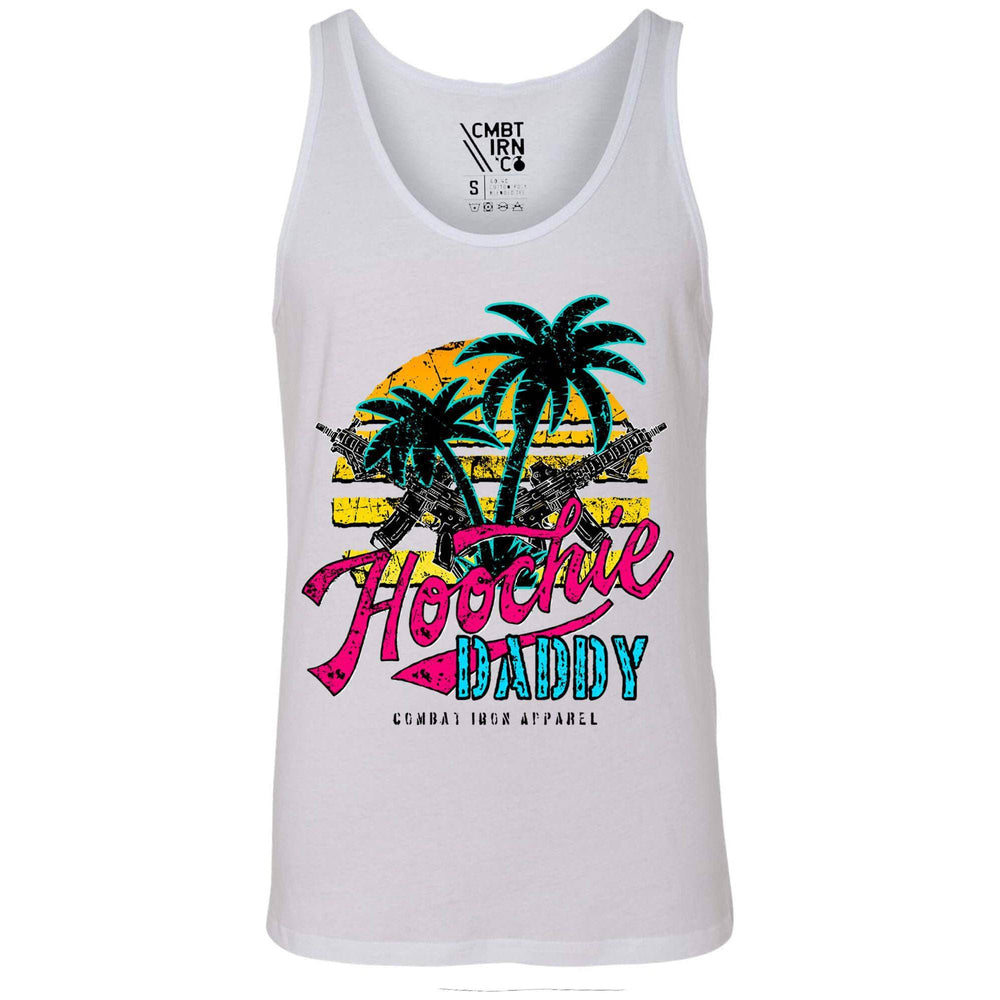 HOOCHIE DADDY SUNSET MEN'S TANK - MEN'S TANK TOP - One Revolver Surfboards