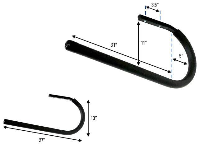 Hi-Port 1 | Surfboard Storage Ceiling Rack | Holds 50 lbs - One Revolver Surfboards