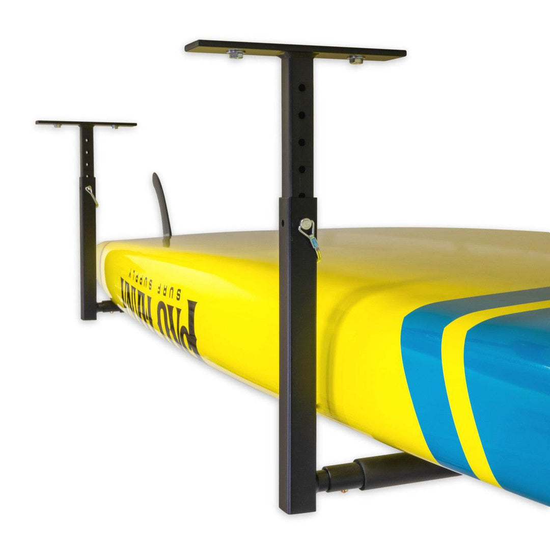 Hi-Port 2 | SUP & Surfboard Adjustable Ceiling Storage Rack | Single | Holds 75 lbs - One Revolver Surfboards
