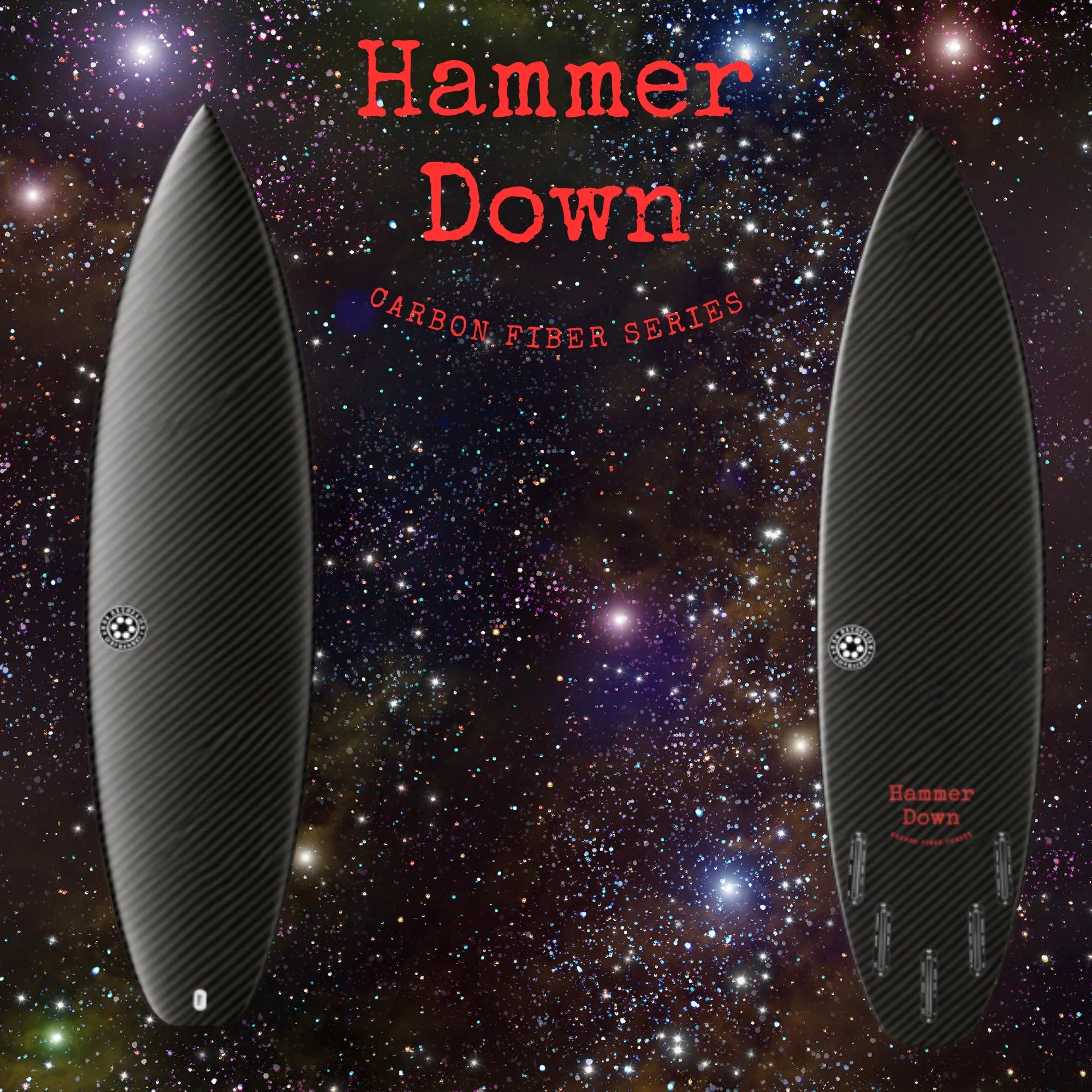One Revolver Surfboards - Hammer Down Carbon Shortboard Surfboard