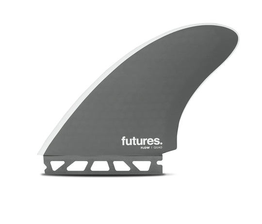 Flow QuadFlow Quad
The Flow Quad, constructed in lightweight honeycomb, is tailored for high-performance surfing in small waves. Its upright, pivot-style template with flat fSurfboard FinsOne Revolver SurfboardsOne Revolver SurfboardsFlow Quad