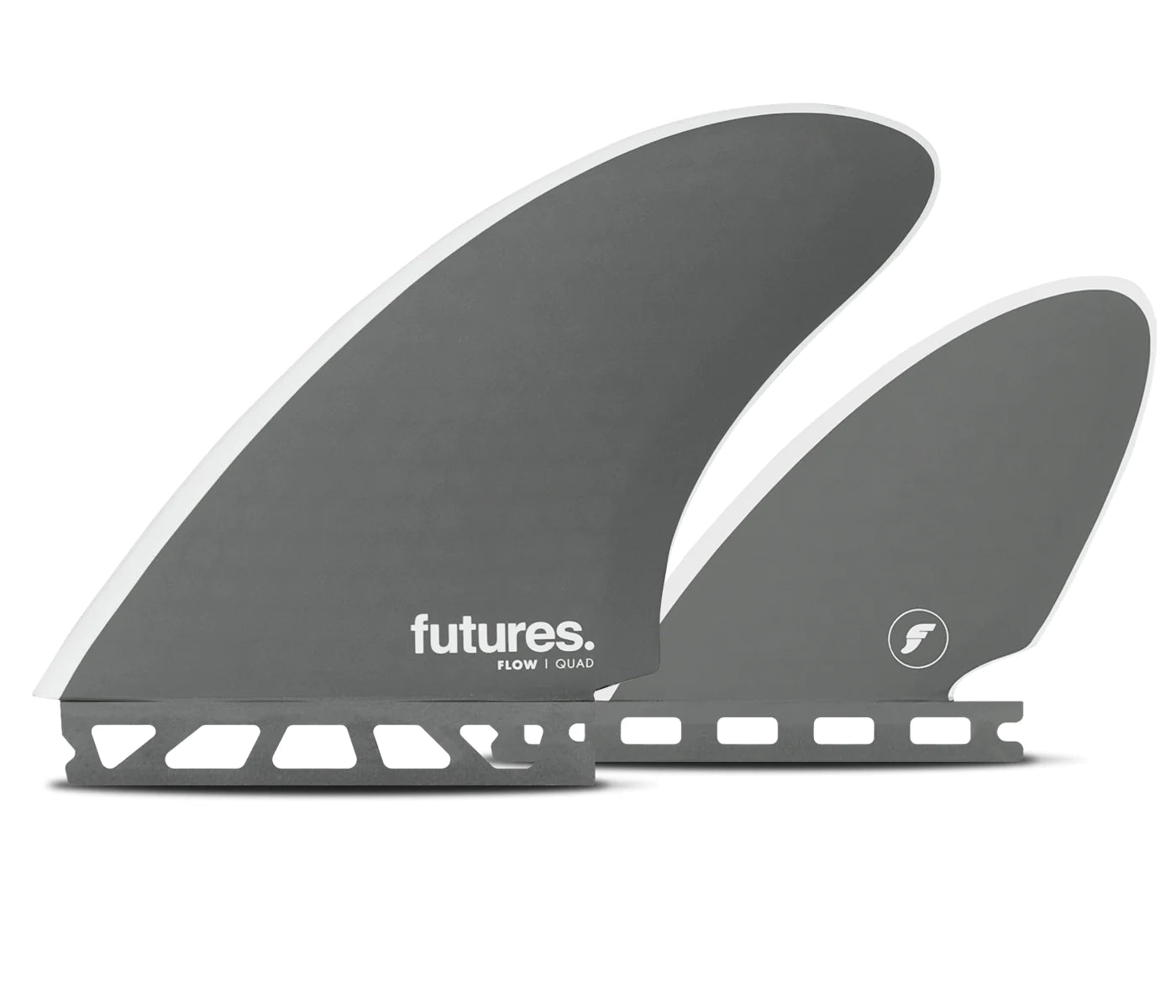 Flow QuadFlow Quad
The Flow Quad, constructed in lightweight honeycomb, is tailored for high-performance surfing in small waves. Its upright, pivot-style template with flat fSurfboard FinsOne Revolver SurfboardsOne Revolver SurfboardsFlow Quad