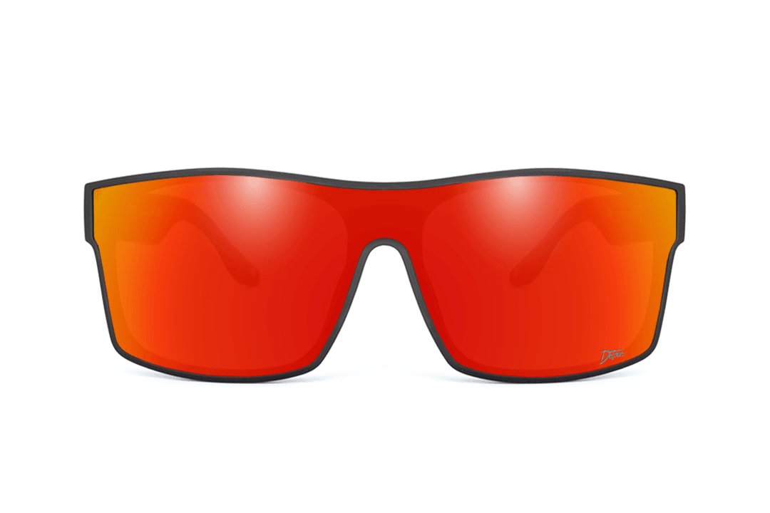 Horizon XL - Matte Black - Red Sunset Polarized - Horizon XL - One Revolver Surfboards