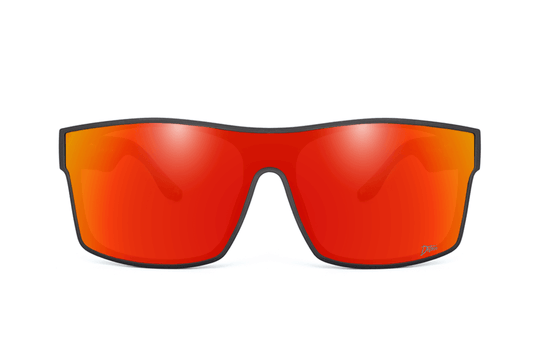 Horizon XL - Matte Black - Red Sunset Polarized - Horizon XL - One Revolver Surfboards