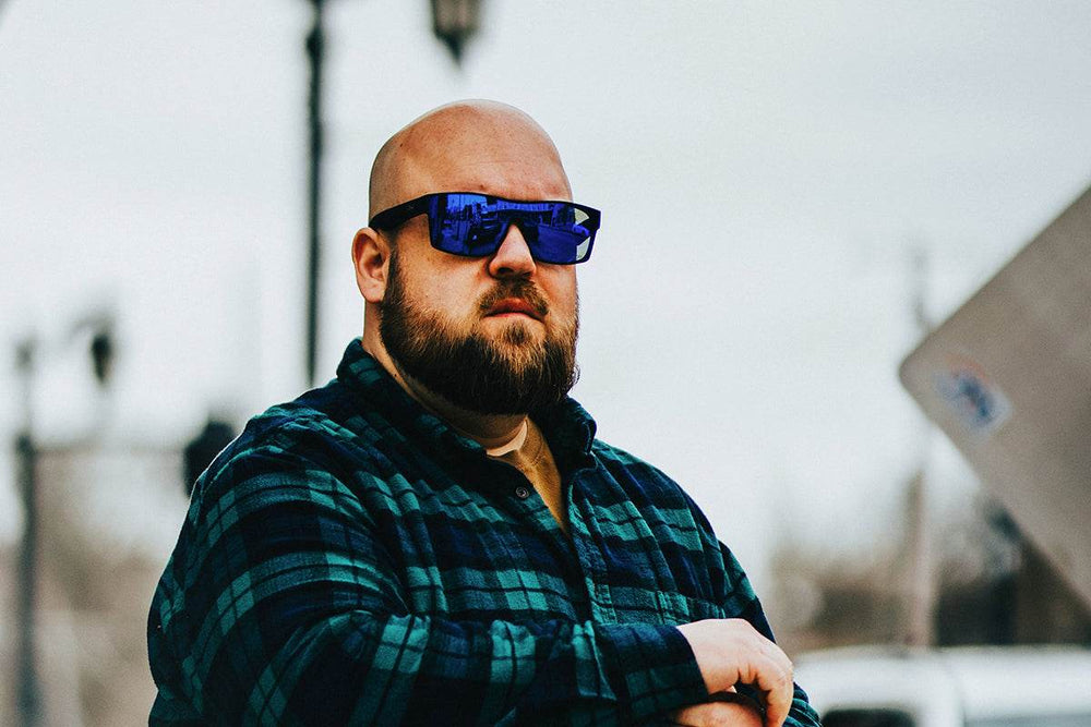 Horizon XL - Matte Black - Deep Blue Polarized - One Revolver Surfboards