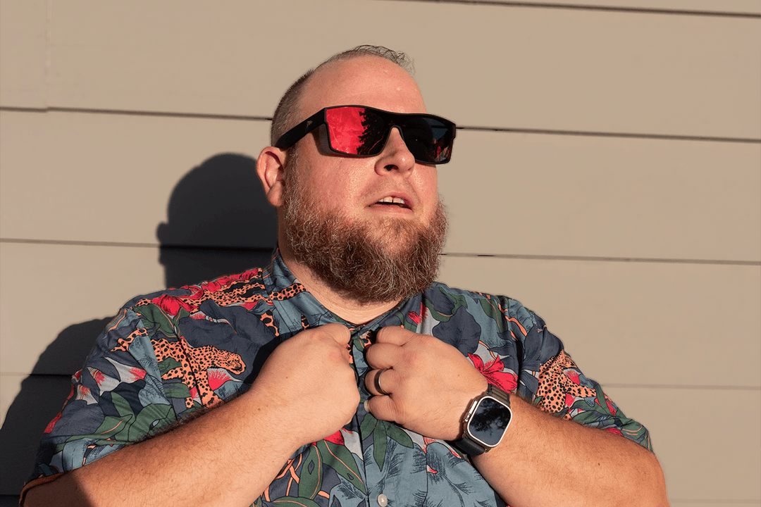 Horizon XL - Matte Black - Red Sunset Polarized - One Revolver Surfboards